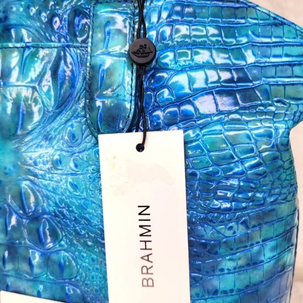 👜 NWT BRAHMIN DESIGNER MELBOURNE DUXBURY SATCHEL 3 in 1 PURSE BAG NWT - Picture 14 of 15